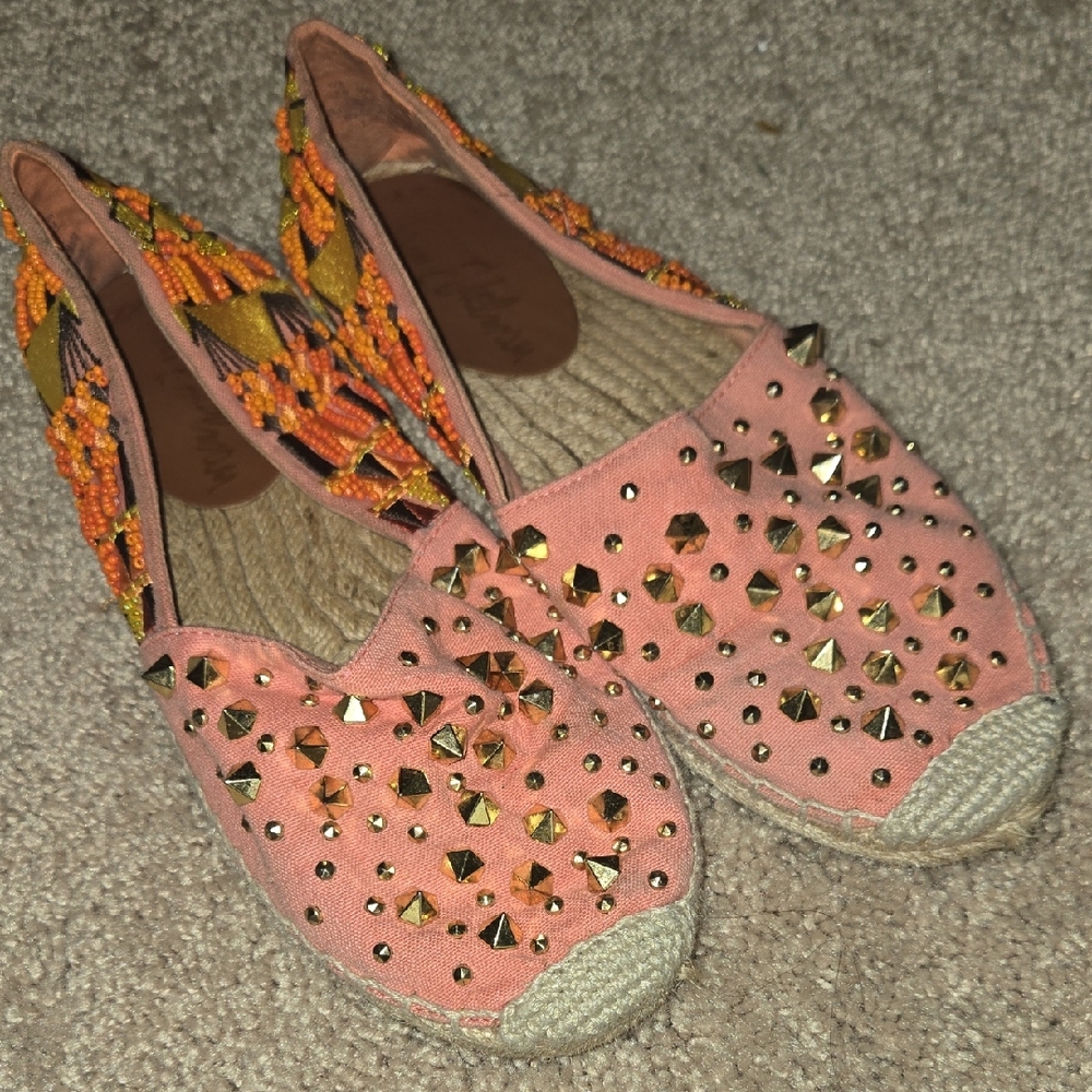 Embellished Espadrilles